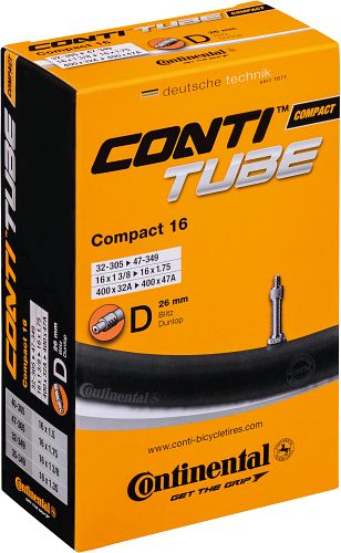 Continental Schlauch Compact 16 Zoll Blitzventil