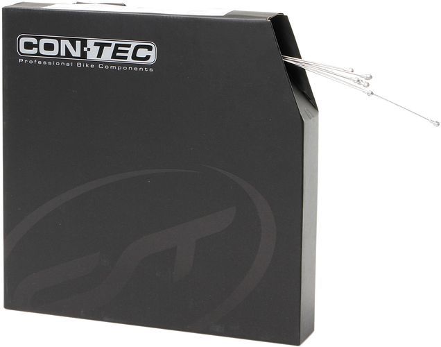 CONTEC Bremsinnenzug Stop+ 2000 mm silber Werkstattbox mit 100 St., mit Birnennipp