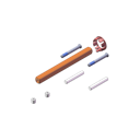 Vorschaubild GRIFFWERK Türstärkeerweiterungsset für Piatta S Garnituren (Flachrosette) BB & PZ