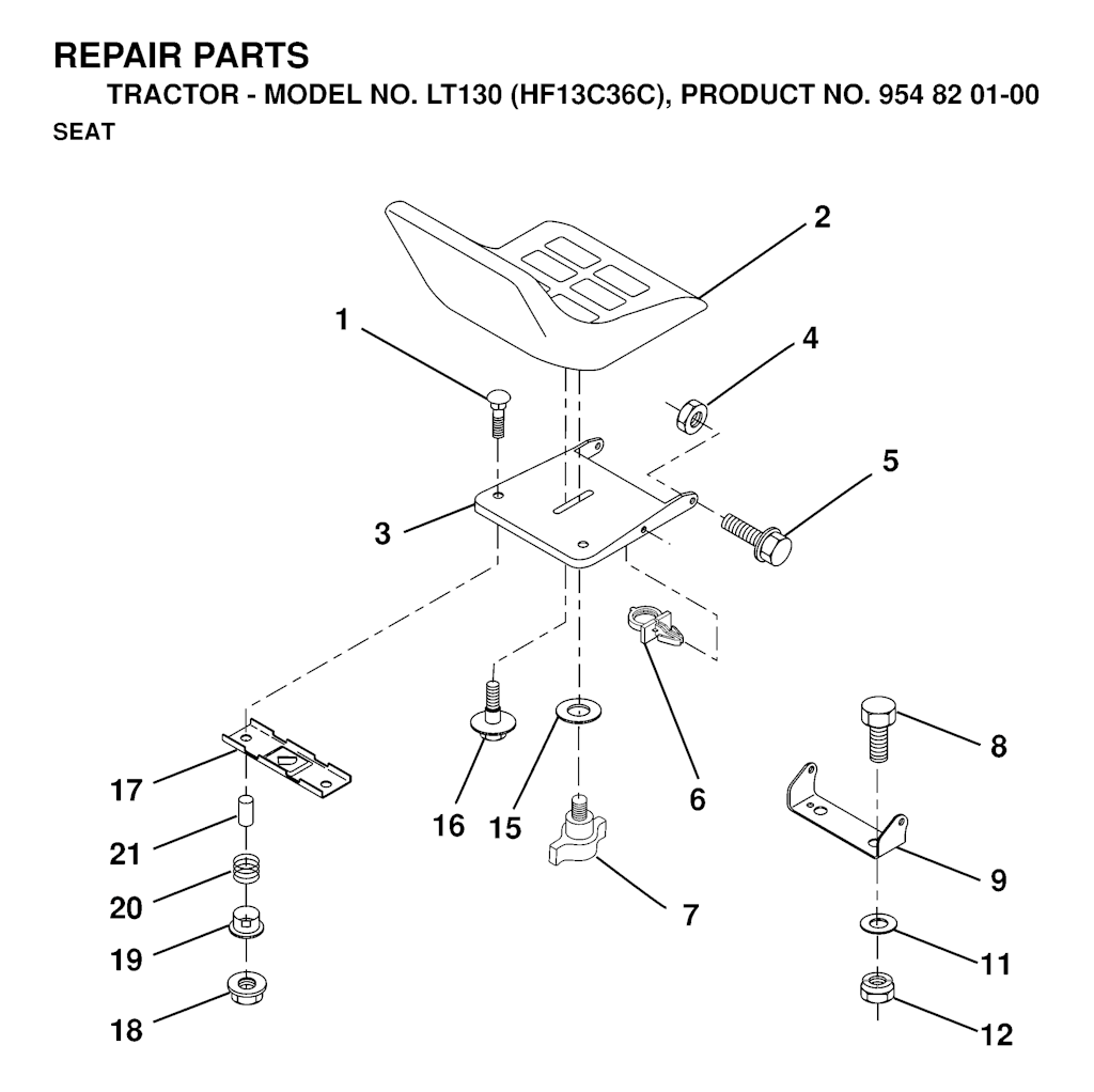Explosionszeichnung Ersatzteile