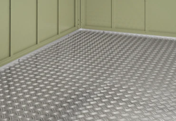 Hörmann Alu-Fußbodenplatte für Kaminholzregal Berry