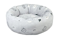 TRIXIE Bett Mimi, rund, ø 50 cm, hellgrau