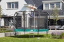 Salta Trampolin First Class Ø 487 cm mit Sicherheitsnetz und Leiter