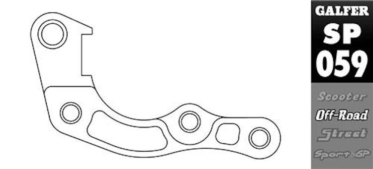Galfer Bremszangenadapter SP059
