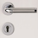 Vorschaubild Griffwerk Türgriff SIMONA Schraubrosette- Chrom/Edelstahl