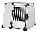 TRIXIE Transportbox Aluminium silber/hellgrau Transportbox
