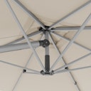 Vorschaubild doppler Pendelschirm EXPERT 300 x 300 cm, Aluminium Silber / 100 % Polypropylen 220 g/m²