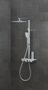 Vorschaubild Überkopfbrauseset OCEAN, mit Thermostatablage