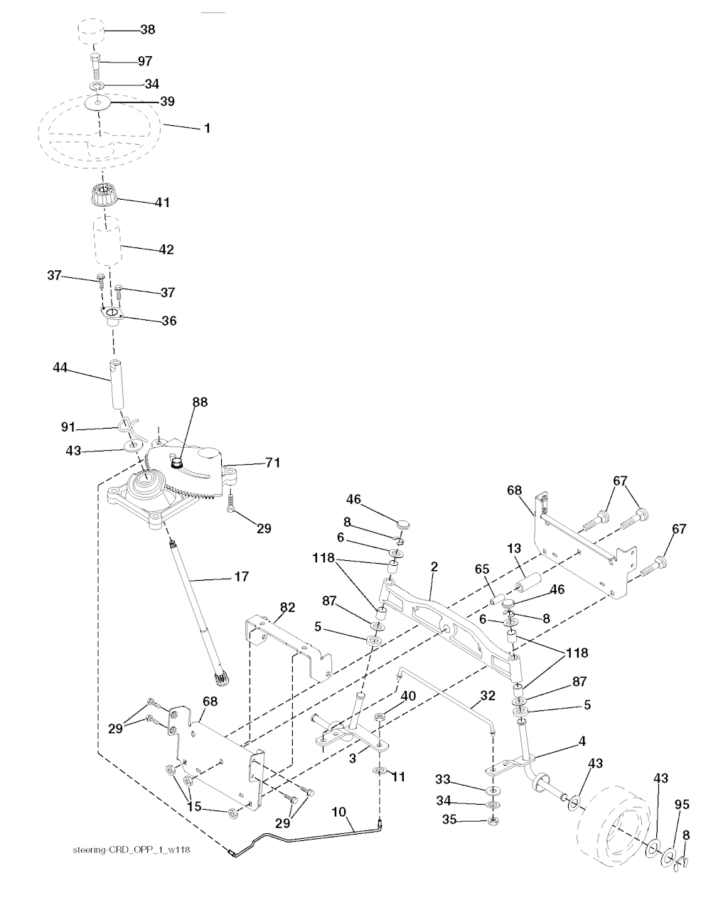 Explosionszeichnung Ersatzteile