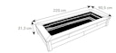 Ubbink Set Quadro Wood V Mirror - Holzverkleidung