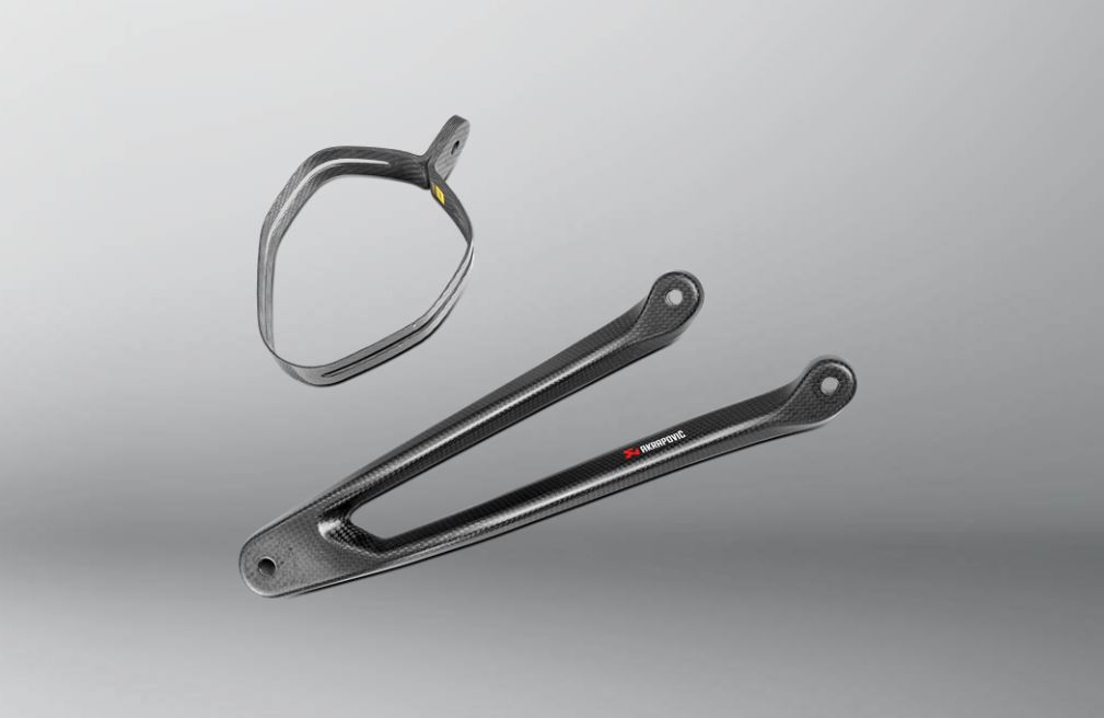 Akrapovič Muffler bracket+muffler clamp [P-MBK10E2]