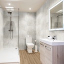 Vorschaubild Revét Vinyl Wandfliese Beige Matt 60 x 30 cm