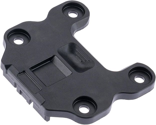 Bosch Adapterplatte CompactTube 400 schwarz