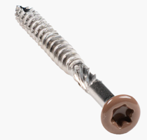 Cobra Fastener Edelstahlschraube A2 farbiger Kopf für Holz-UK VE 50