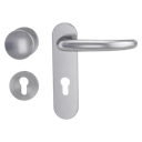 Vorschaubild Griffwerk Wechselgarnitur ULMER GRIFF PROF -Edelstahl matt