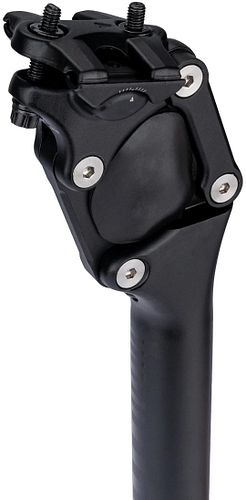 CONTEC Parallelogramm-Federsattelstütze SP-060 Slim schwarz