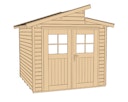 Vorschaubild Weka Gartenhaus 226 - 21 mm