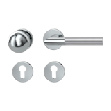 Griffwerk Wechselgarnitur ARICA Edelstahl matt - KlipptechnikZubehörbild