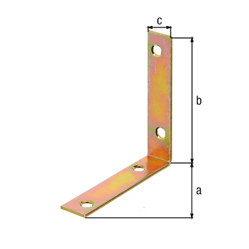 Stuhlwinkel verz. 75x75x17,5x1,80 mm (10 St.)