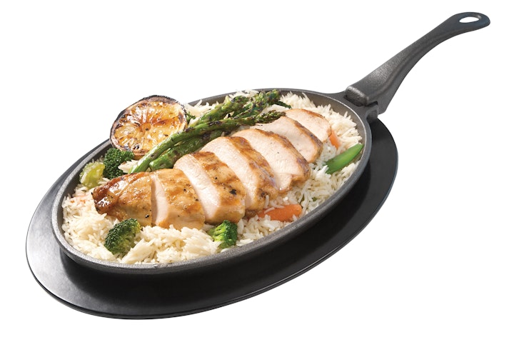 NAPOLEON Gusseiserne Pfanne mit Untersetzer (56003)