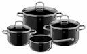 Silit Silargan® Elegance Topf-Set, 4-teilig, Black