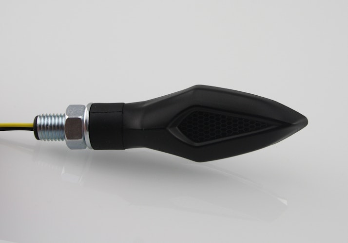 PROTECH Universal Lauflicht LED-Blinker RC-100 Spiegel & Blinker Schwarz für BMW F 900 R,KAWASAKI Ninja 1000 SX,KTM 1290 Super Duke GT