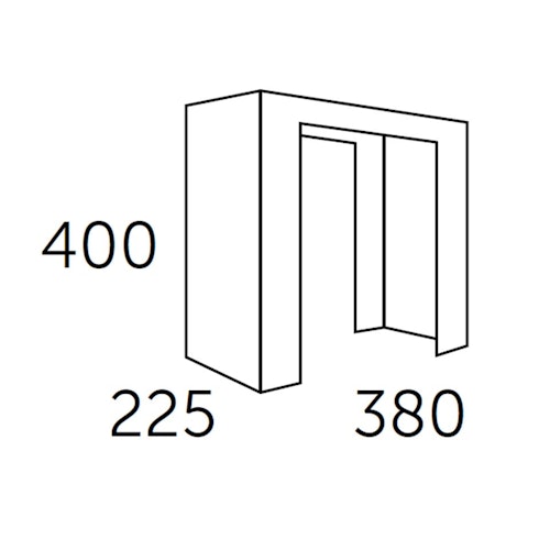 ALLUX Montagefuß 8002 universal