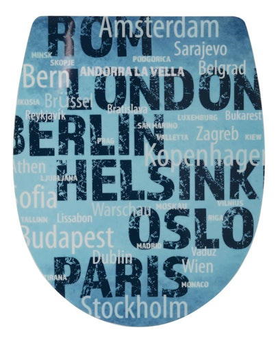 Sanitop WC-Sitz Dekor TH SSK Stadtliebe Take off