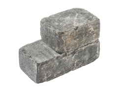 Diephaus Mauerstein ANTIK GEK. BASALT 42/21/14 CM 72/DBP