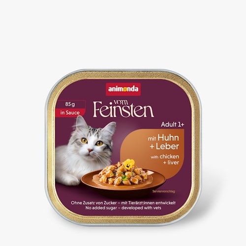 animonda Vom Feinsten 85g-Schale Katzennassfutter