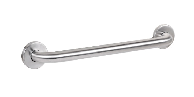 Alberts® Haltegriff aus Edelstahl, gebürstet, Länge Griff: 450mm, verpackt à 1St 140878