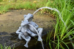 Heissner Teichfigur "Frosch-Paar", 28x18x30cm