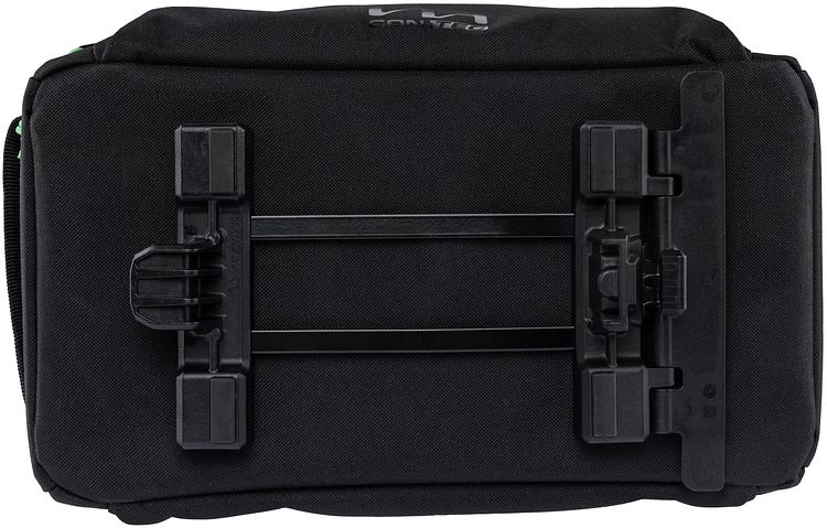 CONTEC Gepäckträgertasche Via Commuter schwarz inkl. vormontiertem AVS Adapter