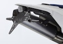 Vorschaubild PROTECH V-SHAPE Kennzeichenhalter Alu & Stahl Schwarz für HUSQVARNA 701 Enduro, 701 Supermoto