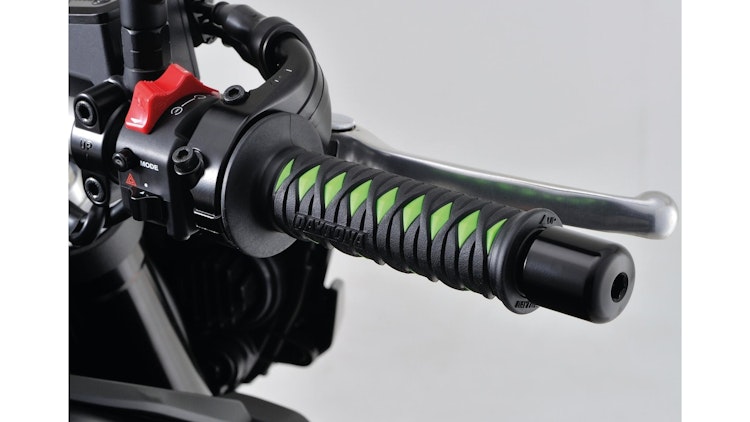 Daytona Griffgummi Katana schwarz / grün