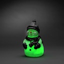 Vorschaubild Konstsmide Weihnachtsbeleuchtung  LED Kunststoffschneemann 42,5 cm RGB