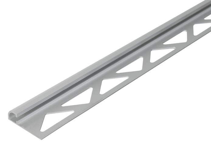 Alberts® Fliesen-Viertelkreisprofil, Alu, silberfarbig eloxiert, Länge 2,5m