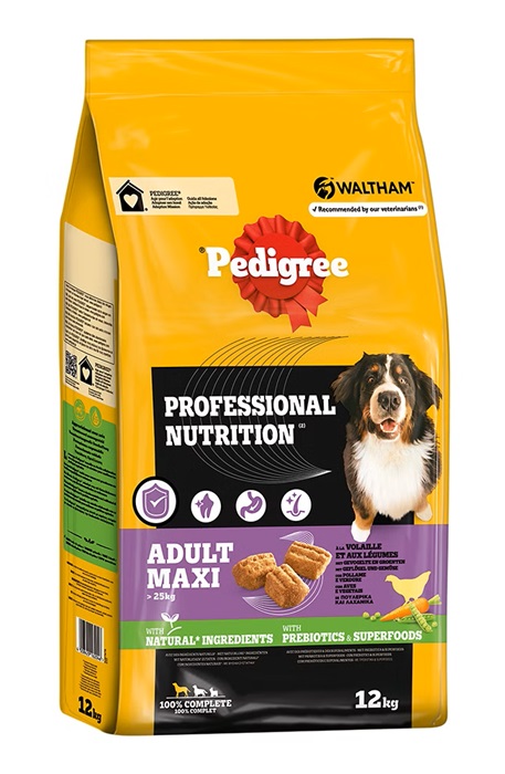 Pedigree 12kg PN Adult Maxi Geflügel&Gem