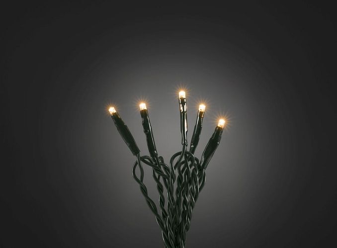 Konstsmide Weihnachtsbeleuchtung  Micro LED Lichterkette verschweißt GL993