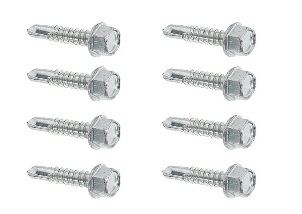 Alberts® Schrauben-Set für Zaunerhöhung Erhard  - VE 8 Stück