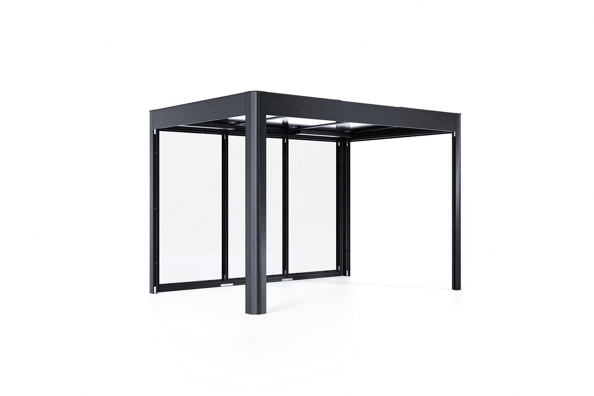 SunElements SunCover Infinity 6 mm Acrylglas klar B 338 x T 233 x H 229 cm (Gr. 3.2)