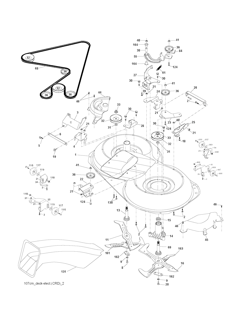 Explosionszeichnung Ersatzteile