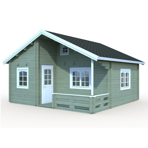 Palmako Ferienhaus Emily 40,1 + 5,2 m² - 70 mm