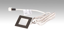 RESTPOSTEN SALE MEISTER LED-Einbauleuchte FLAT mini 2er-Set Edelstahl 238