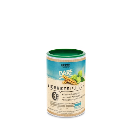 grau Bierhefe Nahrungsergänzung