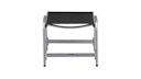 Kettler Hocker BASIC PLUS, Aluminium Silber / Outdoorgewebe Anthrazit
