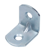 Alberts® Stuhlwinkel mit Sicke u.abgerundeten Enden 20x20x16 mm