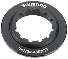 Shimano Lockring Center Lock schwarz mit Magnet
