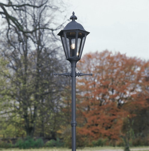 Konstmide Gartenleuchtenkopf Pallas, 1-flammig, versch. Farben 