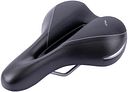 Vorschaubild CONTEC Sattel Elliptic + schwarz/silber Herren, L 269 x B 199 mm